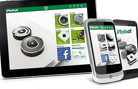 IRobot app til styring af husholdningsapparater