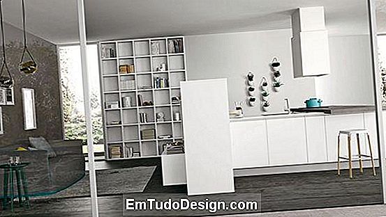 5 Ideias para móveis de sala com cozinha de 20 m2