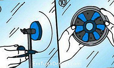 Perforación de vidrio para válvula de ventilación