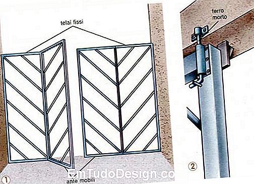 Gvozdena vrata s fiksnim ili pokretnim vratima