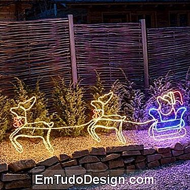 LuminaPark Weihnachtsren-Gartendekoration