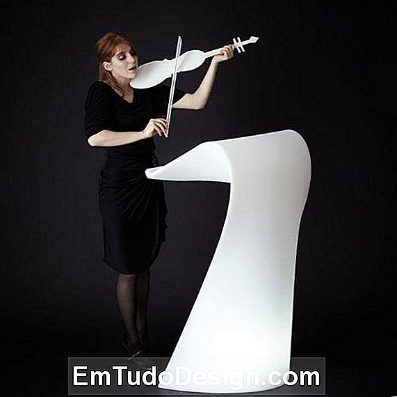 Luminous lectern Lume design