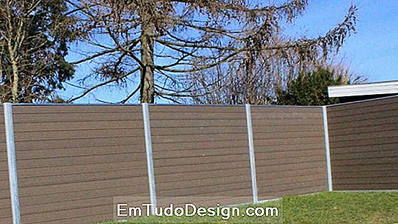 Design træ hegn til haven