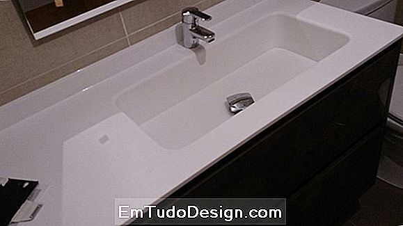 Corian para muebles de baño