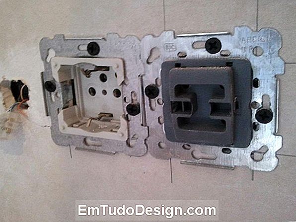 Accesorios para cajas eléctricas empotradas en placas de yeso