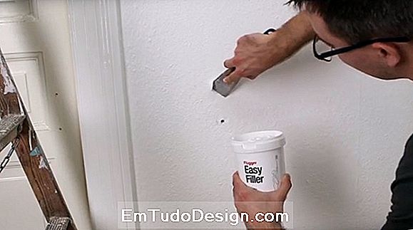 Reparer sprekker i vegger med ekspanderende harpiks