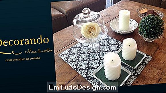 Objetos incomuns para decorar a mesa