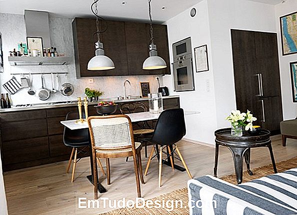 Design av en mini-lägenhet: ett sofistikerat öppet utrymme