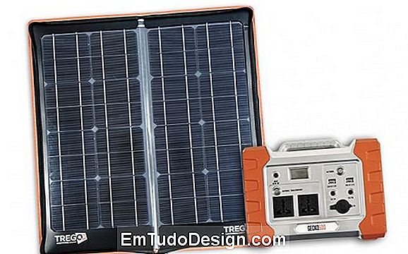 Tregoo bärbar fotovoltaisk generator 40-500