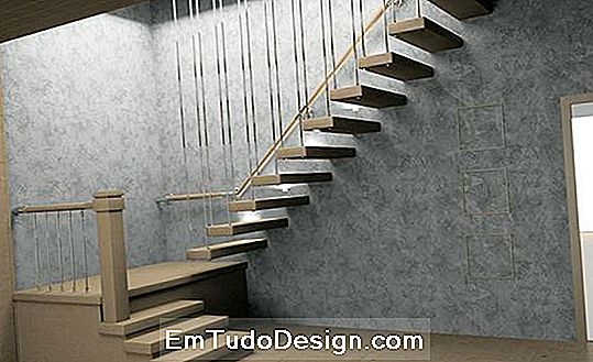 Eine offene Treppe ist eine elegante Lösung, erfordert jedoch viel Platz