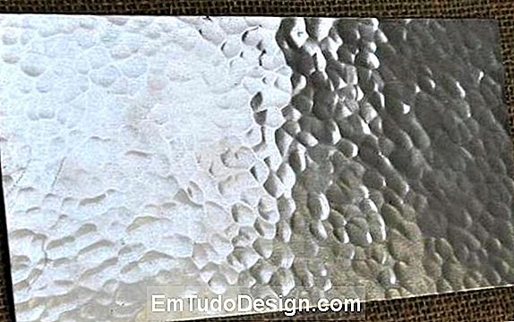 Wandfliese aus Metall von Giara